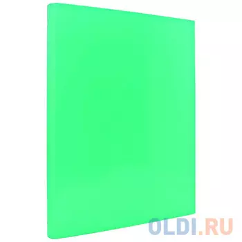 Папка с прижимным механизмом ламинированная, бирюзовая IND PR БИР