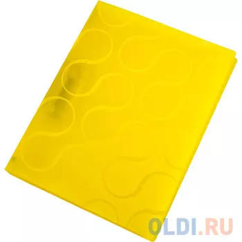 Папка с прижимным механизмом OMEGA, ф. А4, цвет желтый,материал полипропилен, плотность 450 мкр 0410-0040-06
