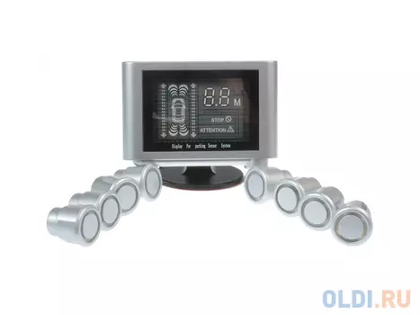 Парктроник Sho-Me Y-2612N08 серебристый