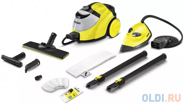 Пароочиститель Karcher EasyFix SC 5 Iron 2200Вт жёлтый чёрный
