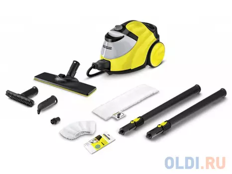 Пароочиститель Karcher SC 5 EasyFix IronPlug, 2200 Вт., давление пара 4,2 бар, набор насадок