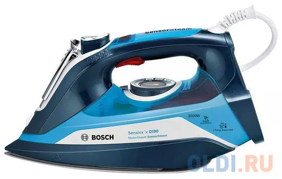 Паровая станция Bosch TDI903031A 3000Вт синий/белый