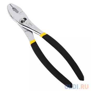 Пассатижи переставные двухдиапазонные Deli DL25510 10 Размер: 10 дюймов. Высококачественная углеродистая сталь. Хромированный. Двухкомпонент