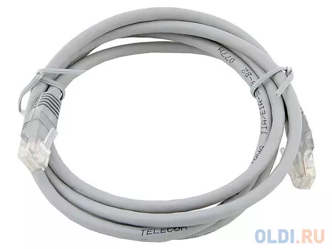Патч-корд 5E категории серый 1.5м