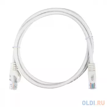 Патч-корд ACD-LPU5C-10W [ACD-LPU5C-10W] Cat5e UTP 24AWG 4Pair, 7/0.18мм CU Белый, 1.0м, (741746)