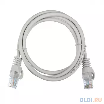 Патч-корд ACD-LPU5E-10A [ACD-LPU5E-10A] Cat5e UTP 24AWG 4Pair, 7/0.18мм CCA Серый,1.0м, (741401)