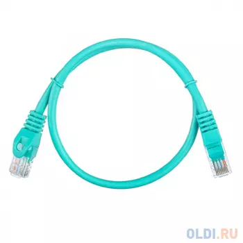 Патч-корд ACD-LPU5E-5DG [ACD-LPU5E-5DG] Cat5e UTP 24AWG 4Pair, 7/0.18мм CCA Зеленый, 0.5м, (741364)