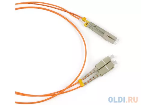 Патч-корд Hyperline FC-50-LC-SC-PC-1M волоконно-оптический шнур 1м