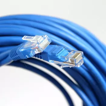 Патч-корд литой Aopen/Qust UTP кат.5е 3м синий <ANP511_3M_B