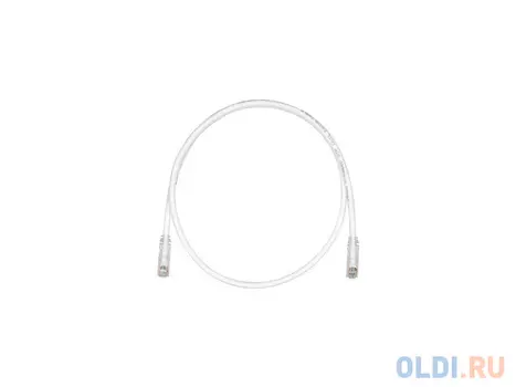 Патч-корд PANDUIT RJ-45TX6 PLUS UTP Cat.6 с модульными разъёмами TX6™ PLUS на обоих концах 5м белый