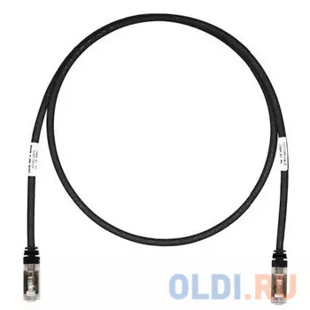 Патч-корд Panduit STP6X5MBL вилка RJ-45-вилка RJ-45 кат.6А 5м чёрный ПВХ