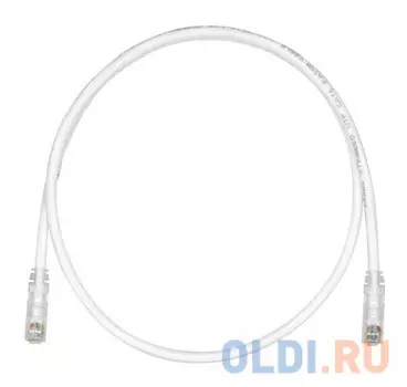 Патч-корд Panduit UTPSPL7MY UTP вилка RJ-45-вилка RJ-45 кат.6 7м белый LSZH