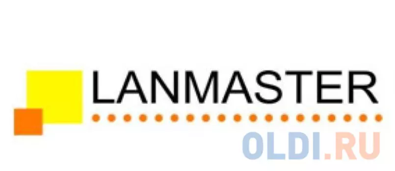 Патч-корд RJ45 - RJ45, 4 пары, FTP, категория 6A, 1 м, зеленый, LSZH, LANMASTER