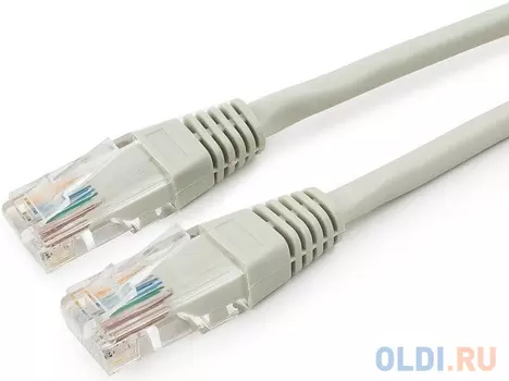 Патч-корд UTP Cablexpert PP12-20M кат.5e, 20м, литой, многожильный (серый)