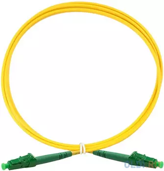 Патч-корд волоконно-оптический ExeGate FC-S-9-LC/APC-LC/APC-2M-LSZH (Шнур ВО SM 9/125 (OS2/G.652.D), LC/APC-LC/APC, Simplex, LSZH, 2м)