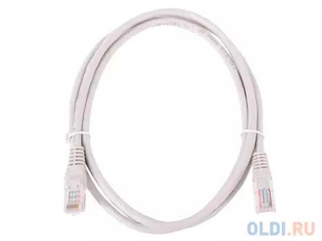 Патч-корд литой "Aopen" UTP кат.5е 1,5м серый <ANP511_1.5M