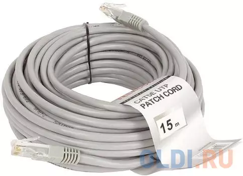 Патчкорд литой Telecom FTP кат.5e 15m