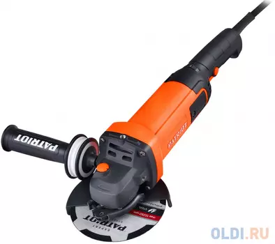 Углошлифовальная машина Patriot AG 128E 125 мм 1300 Вт