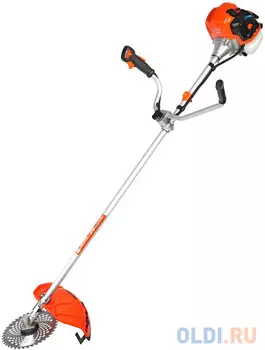 PATRIOT PT 555 XT (1+1) Триммер бензиновый [250106231] { 52сс; 3.0 л.с.; катушка Comfort с быстрой заправкой; 3-х лопастной и 40-зубый диск; жесткий цельный кованый вал }