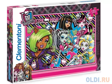 Пазл 500 элементов Monster High Совершенно несовершенны 30385