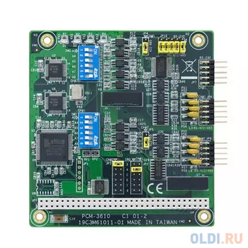 PCM-3610-CE Адаптер 2 порта RS-232/422/485 PC/104 Module with Isolation Protection Advantech