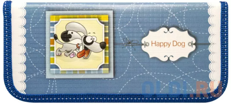 Пенал на одно отделение Action! Собака-забияка A 190/90-7 в ассортименте