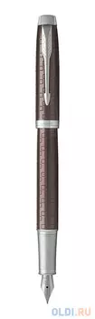 Перьевая ручка Parker IM Premium F324 Brown CT синий 0.8 мм перо F 1931676
