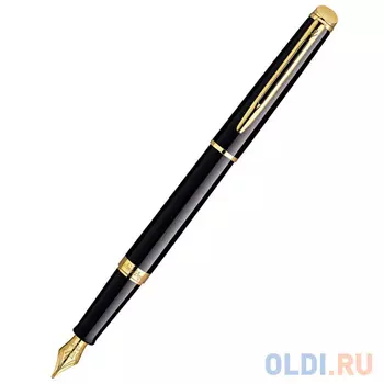 Перьевая ручка Waterman Hemisphere Mars Black GT синий F перо F, S0920610