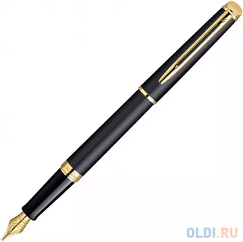 Перьевая ручка Waterman Hemisphere MattBlack GT перо F S0920710