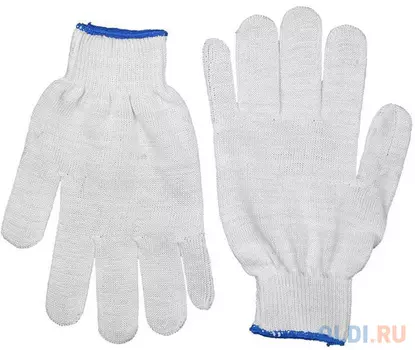 Перчатки ЗУБР 11450-XL трикотажные 12 класс х/б l-xl
