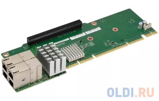 Переходная плата HPE 873732-B21 DL38X Gen10 4-port 8 NVMe Secondary Slim SAS Riser