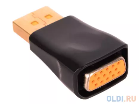 Переходник DisplayPort - VGA Cablexpert A-DPM-VGAF-01, 20M/15F, пакет