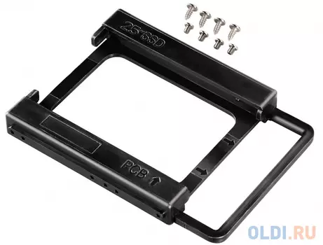Переходник для SSD Hama H-39830 2.5" SSD в отсек 3.5" черный