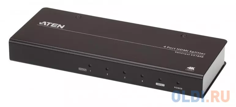 Переходник HDMI Aten VS184B-AT-G черный