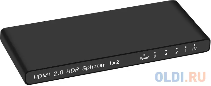 Переходник HDMI Green Connection Greenline черный GL-VK2