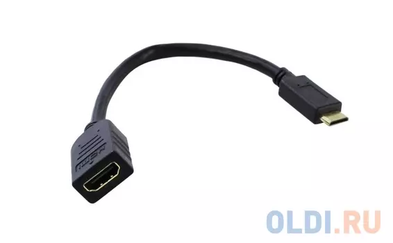 Переходник HDMI-mini HDMI 5bites BC-HDC2A1 черный