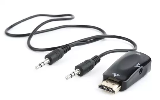 Переходник HDMI-VGA Gembird (A-HDMI-VGA-02)