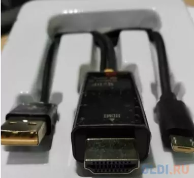 Greenconnect Кабель-адаптер MHL 2.0m microB 5pin + AM в HDMI 2.0 / GCR-51151 / Greenconnect Кабель-адаптер MHL 2.0m microB 5pin + AM в HDMI 2.0