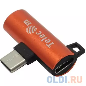 Переходник Type-C TELECOM TA433M-R красный