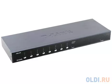 Переключатель D-Link KVM-440/E 8-портовый переключатель KVM с портами PS2/USB