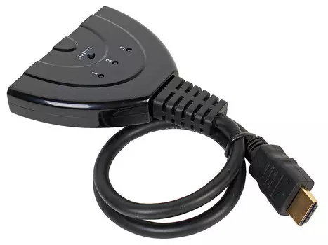 Переключатель HDMI 3 =)1 Telecom (TTS6033)