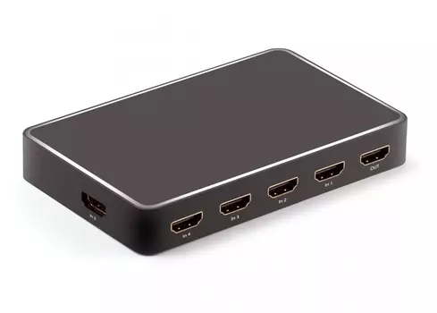 Переключатель HDMI Greenconnect GL-vA19, v2.0 +USB Charge 5 к 1