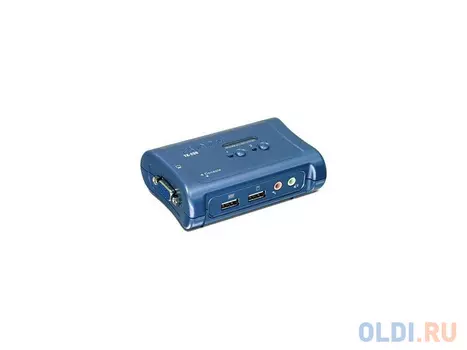 Переключатель KVM TRENDnet TK-209K 2-Port USB, VGA, Plastic