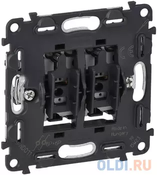 Переключатель Legrand In'Matic двухклавишный 752028