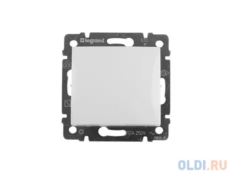 Переключатель Legrand Valena белый 774406