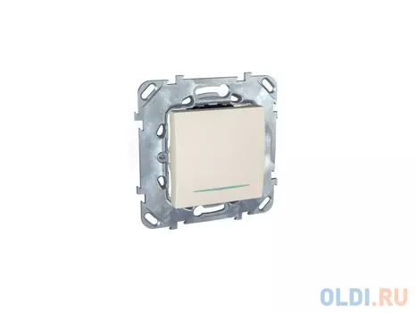 Переключатель Schneider Electric 1-клавишный бежевый MGU5.201.25NZD