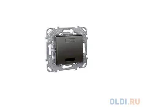 Переключатель Schneider Electric 1-клавишный с подсветкой MGU5.203.12ZD