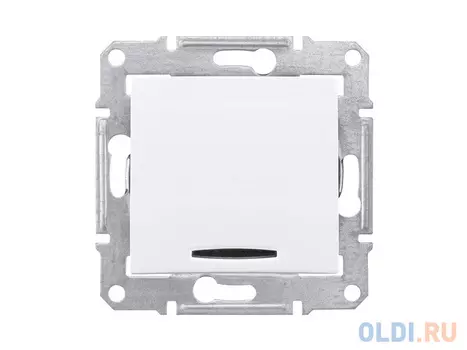 Переключатель Schneider Electric Sedna 2-клавишный белый SDN0600121