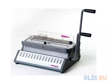 Переплетчик Renz SRW 360 A4 перфорирует 25 листов сшивает 120 листов металлические пружины 5.5-14.3мм 42 отверстия 27310020