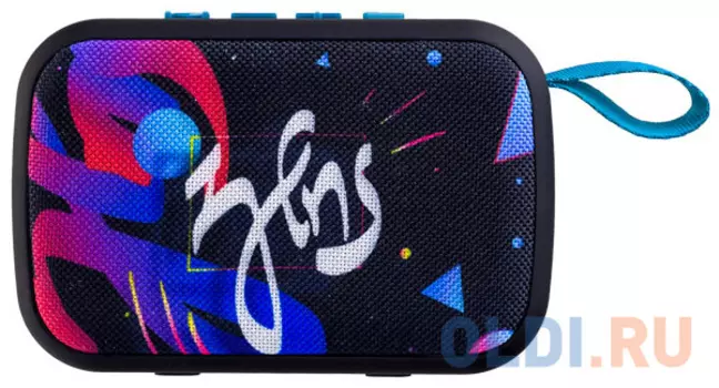 Perfeo Bluetooth-колонка "ZENS" MP3, microSD, USB, AUX, мощность 3Вт, 500mAh